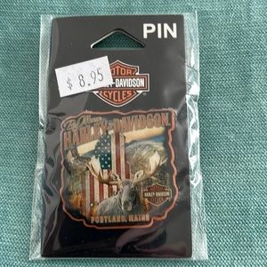 Harley Davidson pin from Portland, MA brand new